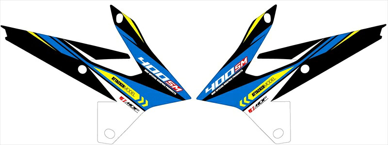 バイクパーツMDF(エムディーエフ) アタッカーシュラウドBUM25DRZ4SM-A-BU-SH4580394188929｜バイク用品はとやグループ2号店