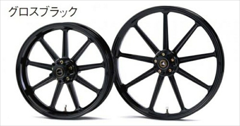 バイクパーツ GLIDE(グライド) 9S F215-19 グロスBLK 316900034538792749235｜バイク用品はとやグループ2号店