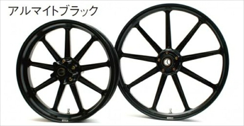 バイクパーツ GLIDE(グライド) 9S F250-19 アルマイトBLK 31699086 4538792862248