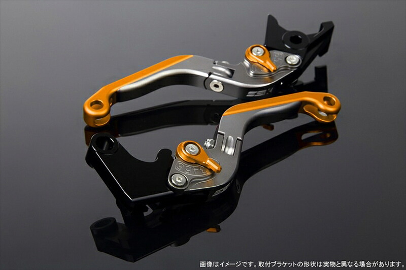 【5日前後で発送】 バイク用品 ハンドルエスエスケイ スピードラ アジャストレバー 可倒延長式 Mチタン/Mゴールド/Mゴールド CB1300SF SC40 00-02 SC40-1070001～ LVGM004TM-GDGD 4580540573944取寄品｜バイク用品はとやグループ2号店