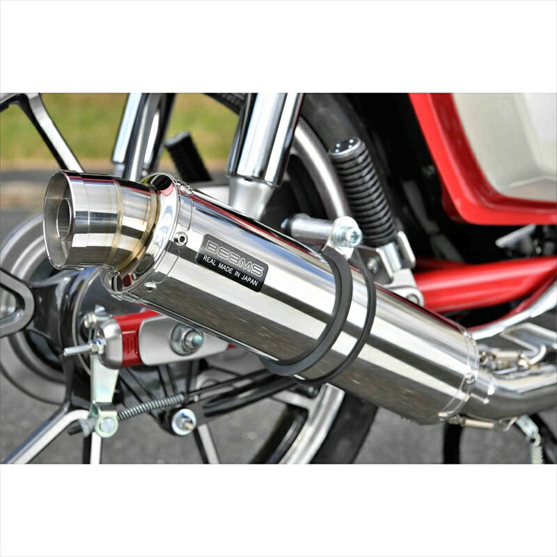 バイクパーツ マフラー ビームスモーターカンパニー R-EVO ステンレスサイレンサー G1002-53-008 4582285346821 C125 8BJ-JA58
