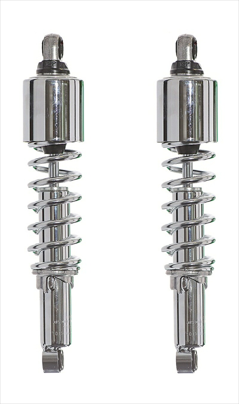 バイクパーツ IKON(アイコン) リアサスペンション メッキボディ/メッキSP7610-1643SP84589816887570|バイク用品はとやグループ2号店