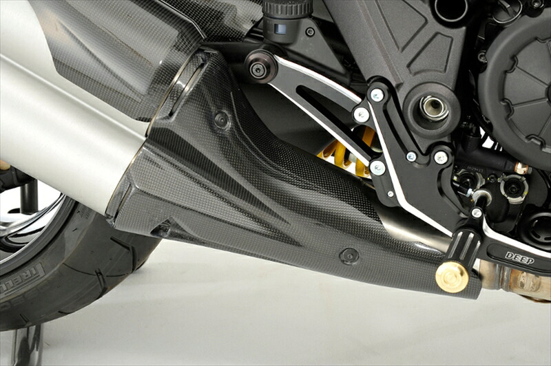 バイク用品 外装 ディライト ドレスドテールパイプカバー 平織 Diavel DEP142C 4550255651886 取寄品