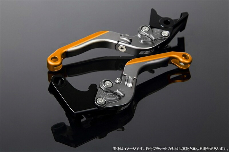 【5日前後で発送】 ハンドル エスエスケイ スピードラ アジャストレバー 可倒延長式 Mチタン/Mチタン/Mゴールド ZX-6R 07-17 ZX-10R 06-15 LVGM027TM-TMGD 4580540607823 取寄品