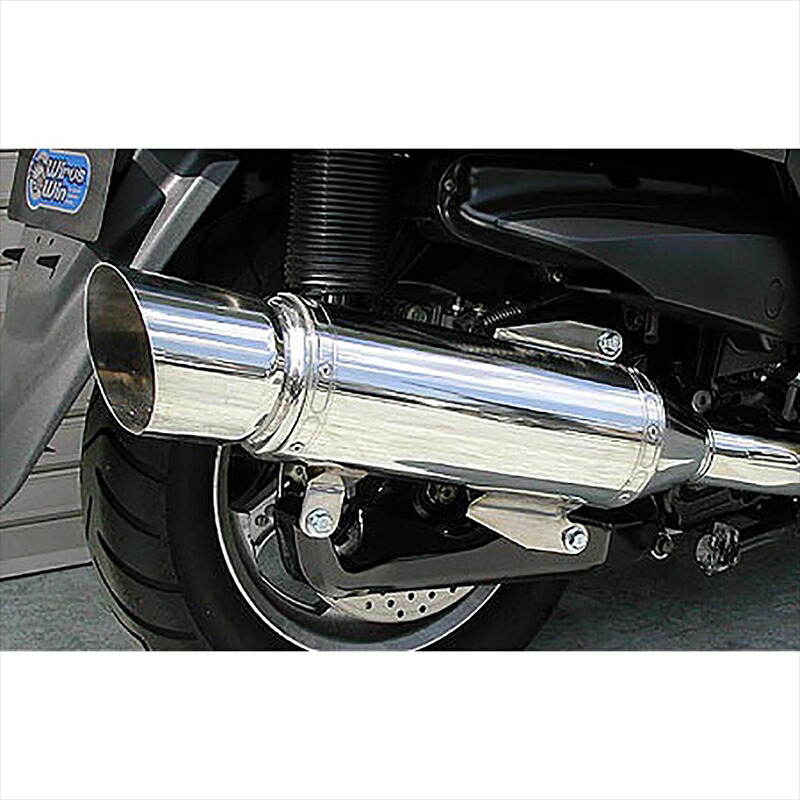 バイクパーツ マフラー ウイルズウィン エクシードマフラー 122-09-01 4547424669063 GRANDMAJESTY250 28,688円