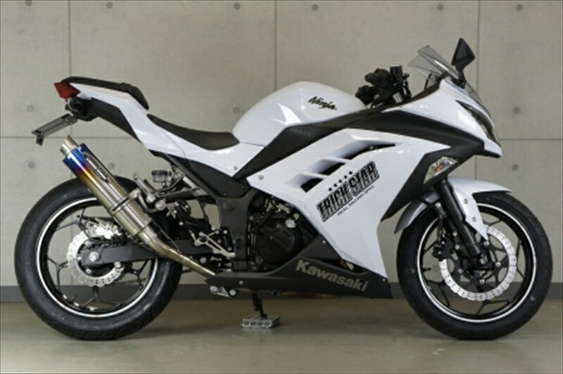 バイクパーツ TRICK STAR(トリックスター) 政府認証S/O 焼チタン JSS-015D-CYT 4560417392151