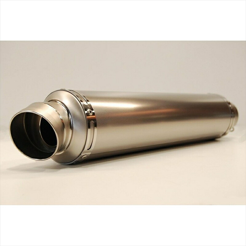 バイクパーツ マフラー バグースモーターサイクル 汎用チタンサイレンサー ロゴ無し BG-SA1T45NE 4549950626466 差込φ60.5 外径φ90X400mm(内径φ45)