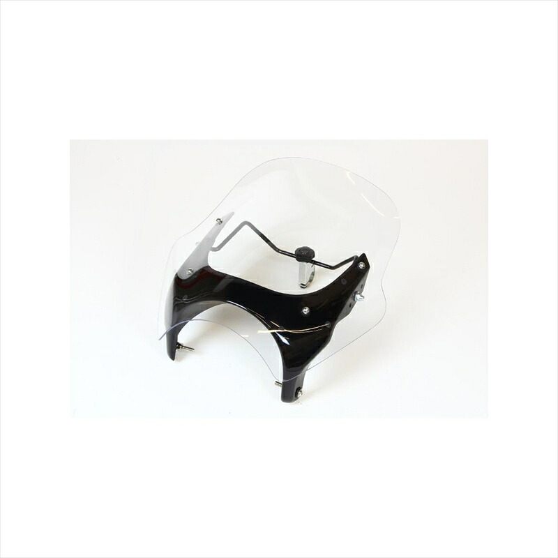 バイクパーツ 外装シックデザイン GUYRAシールド クリア #L GS48BL 4548664682393W650 99-09|バイク用品はとやグループ2号店