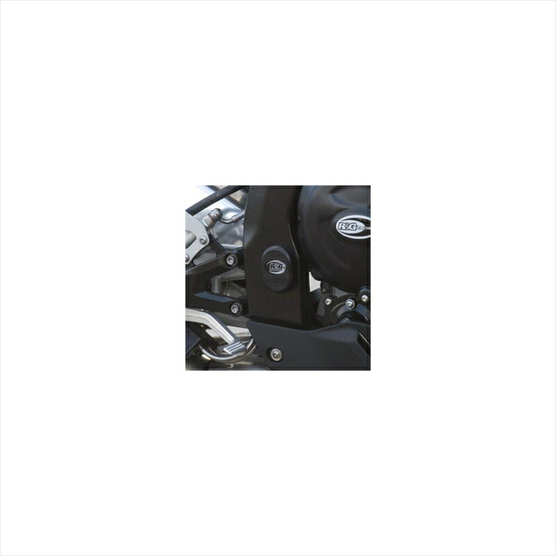 バイクパーツ 外装 アールアンドジー フレームインサート BLK RHS RG-FI0042BK 4571381481673 BMW S1000RR 12