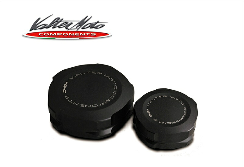 バイクパーツ VALTERMOTO COMPONENTS(バルターモトコンポーネンツ) マスタータンクキャップ リア/BLK VMC-CSR03 4548916523603