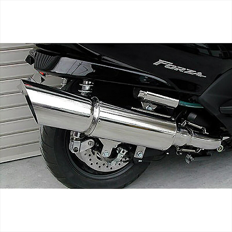 バイクパーツ マフラー ウイルズウィン ビッグキャノンマフラー 222-05-01 4547424456885 FORZA(MF08)