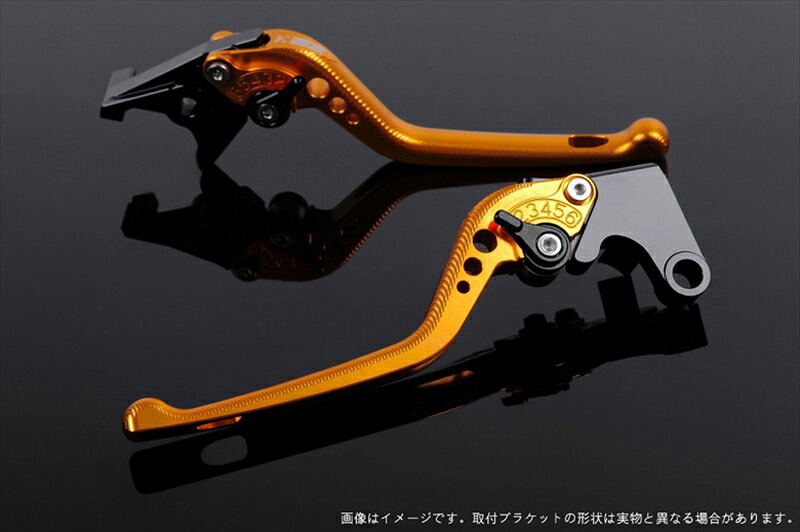 【5日前後で発送】 バイク用品 ハンドル エスエスケイ スピードラ アジャストレバー 3D ロング ゴールド/ブラック CBR600RR PC40 07-16 CBR1000RR 08-16 HO0404625-BK 4589995466009 取寄品
