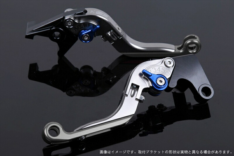 【5日前後で発送】 バイク用品 ハンドル エスエスケイ スピードラ アジャストレバー 可倒延長式 チタン/ブルー/チタン ZEPHYR750/RS W800 KA0405825-BETM 4589995558452 取寄品
