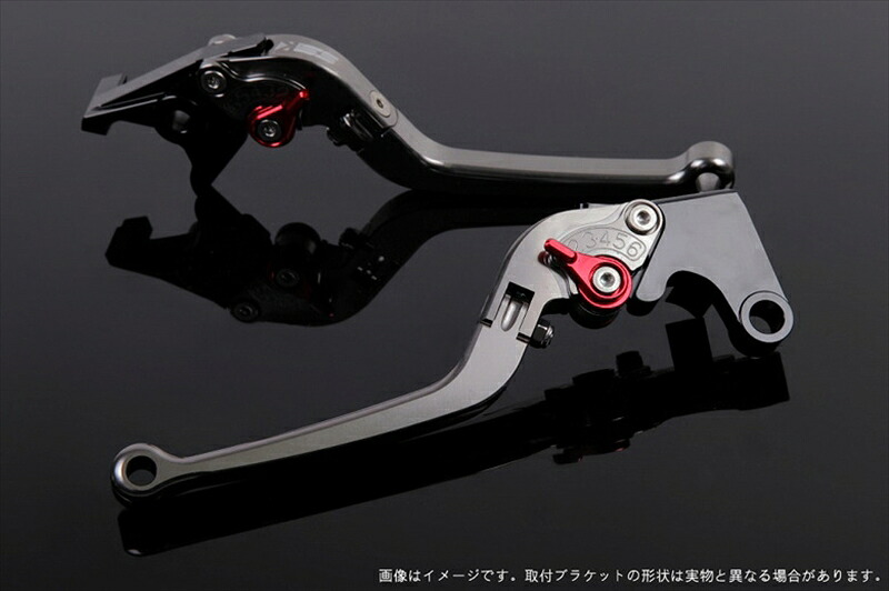 【5日前後で発送】 バイク用品 ハンドル エスエスケイ スピードラ アジャストレバー スタンダード可倒式 チタン/レッド R1200GS 13-18/アドベンチャー 14-18 R NINE T 14-16 BM0406344-RD 4589995378166 取寄品
