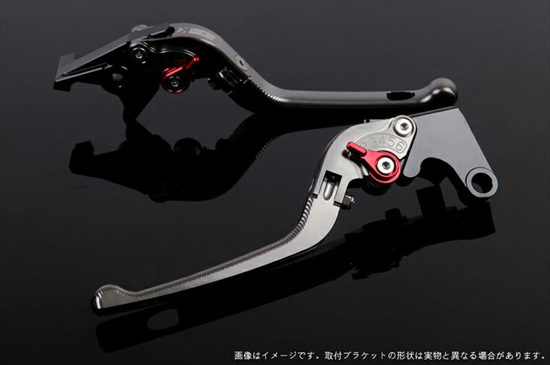 【5日前後で発送】 バイク用品 ハンドルエスエスケイ スピードラ アジャストレバー 3D可倒式 チタン/レッド ZX-10R 06-15 Z1000 07-16 NINJA1000 11-16KA0405056-RD 4589995496211取寄品|バイク用品はとやグループ2号店
