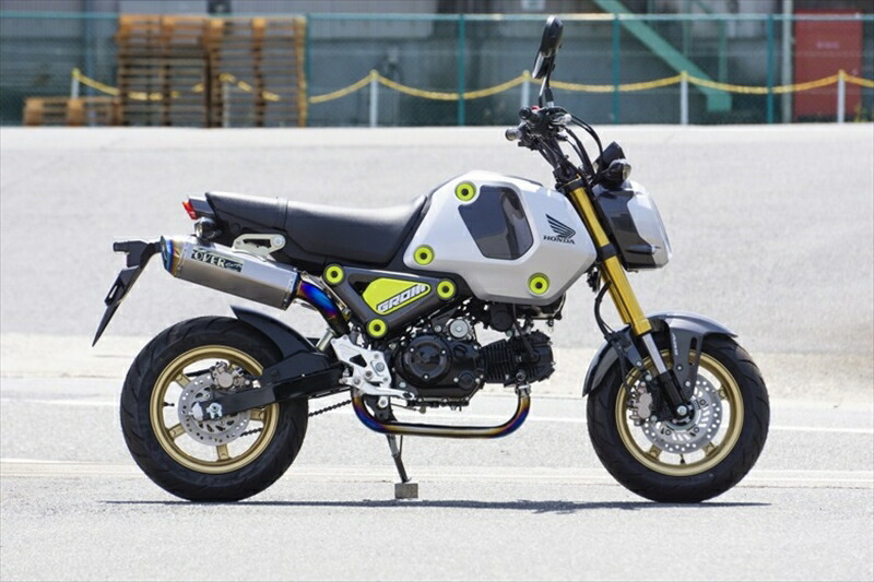 マフラー OVER TT-Formula RS フルチタン 21-16-223-07 アップ GROM