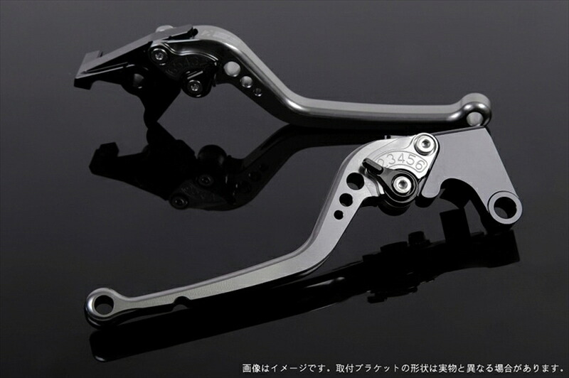 【5日前後で発送】 ハンドル アジャストレバー スタンダード ロング チタン/ブラック CBR600F PC41 11- CB600F PC41 07-HO0403680-BK 4589995432554取寄品｜バイク用品はとやグループ2号店
