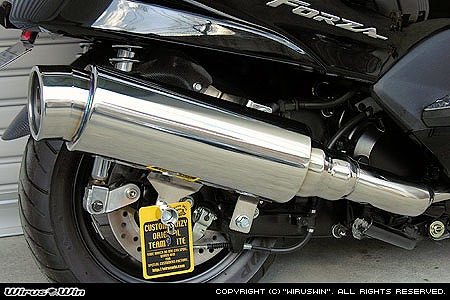 バイクパーツ マフラー ウイルズウィン ファーストマフラー 222-07-01 4547424822932 FORZA(MF08)