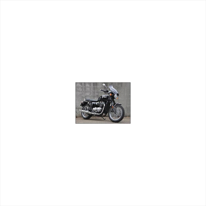 バイクパーツCHIC DESIGN(シックデザイン) GUYRAシールド スモーク #L GS62EL/24549950540892Bonneville T120 16-|バイク用品はとやグループ2号店