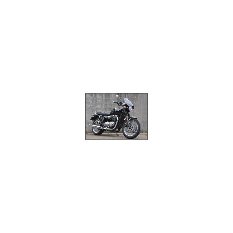 バイクパーツCHIC DESIGN(シックデザイン) GUYRAシールド スモーク #S GS62ES/24549950540953Bonneville T120 16-|バイク用品はとやグループ2号店