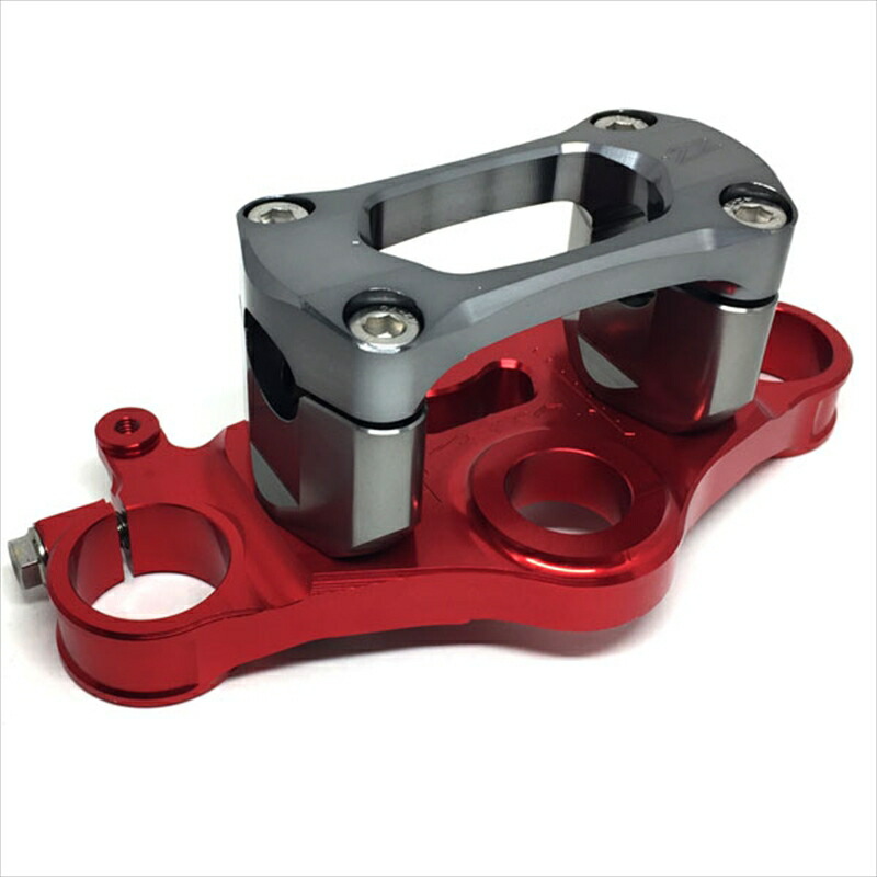 バイクパーツ ハンドル ZETA(ジータ) ハンドルバークランプ H COMP RED F4472 4547836240799 17,179円