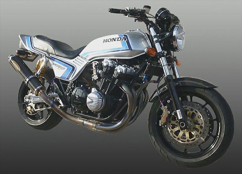 バイクパーツ TECHSERFU(テックサーフ) オールチタンEX タイプ2 UP PT T20-H003-M0P8 4547424972828 φ110 CB750F/900F/1100F