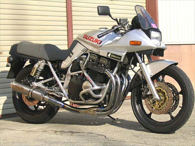 マフラー オールチタンEX タイプ2 STD PT φ100 GSX750S/1100ST20-S001-M0P1 4547424976284取寄品｜バイク用品はとやグループ2号店