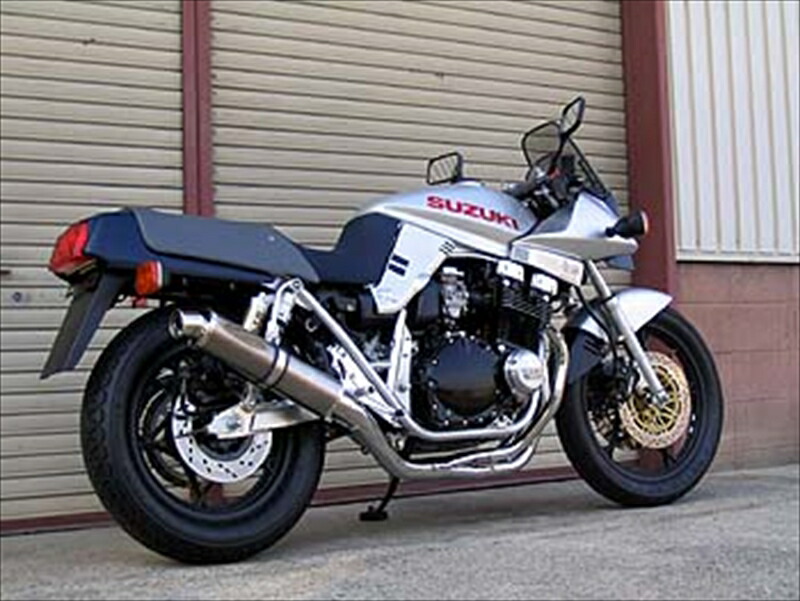 マフラー ZEEX フルEX UP ソリッドチタン φ100 GSX750S/1100S T21-S001-0207 4547567248927 取寄品