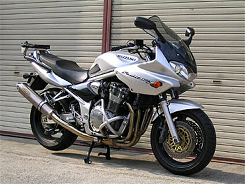 マフラー ZEEX S/O ポリッシュチタン/φ110 BANDIT1200/1200S T23-S023-0417 4547567248965 取寄品