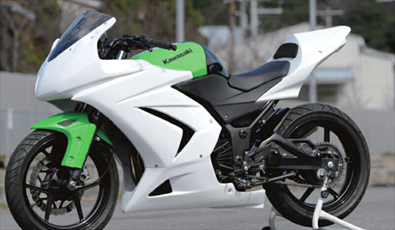 バイクパーツ SAITANIYA FACTORY(サイタニヤファクトリー) フルカウル/シロゲル/レース 3KNJ25FCR-W 4547567795643