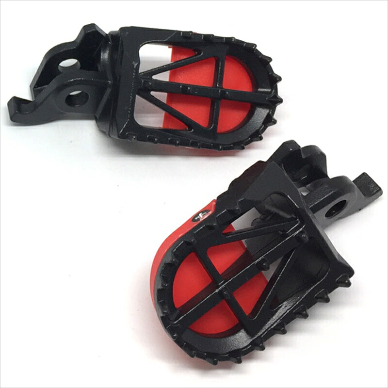 バイクパーツ ステップ DRC(ディーアールシー) ワイドフットペグ モタード F6275 4547836137716