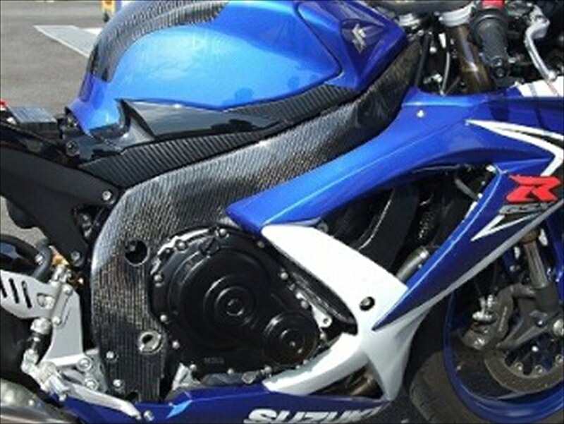 バイクパーツ 外装 クレバーウルフ フレームカバー カーボン/綾織 08G6-109-03 4548664053445 GSX-R600/750 08-10 26,013円