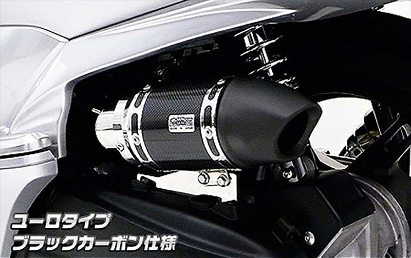 バイクパーツ WIRUSWIN(ウイルズウィン) サイレンサー型エアクリーナー/ユーロ BLK 274-01-06 4548664997862