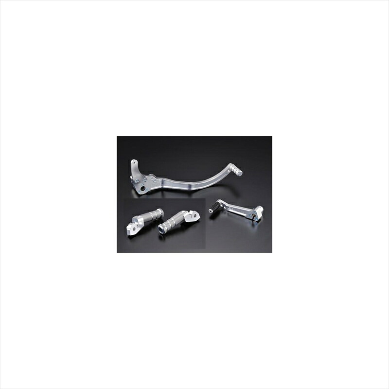 バイクパーツ ステップ ツルノテクニカルサービス ビレットステップキット ローレットバー 07011043 4548664265329 モンキー