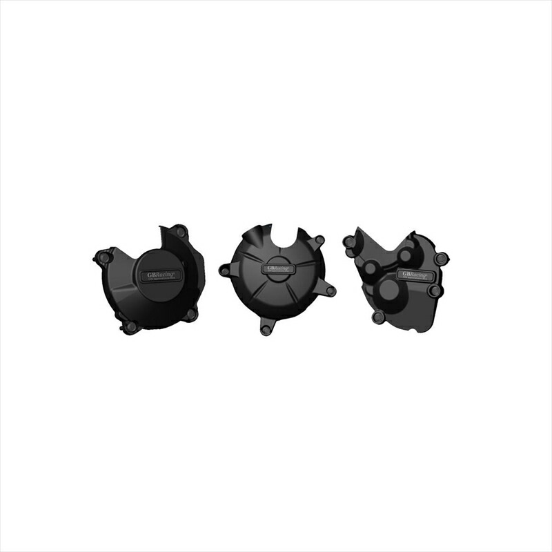 バイクパーツ ジービーレーシング エンジンカバーセット 3点 EC-ZX6-2007-SET-GBR 4548664858378ZX-6R 07-08|バイク用品はとやグループ2号店