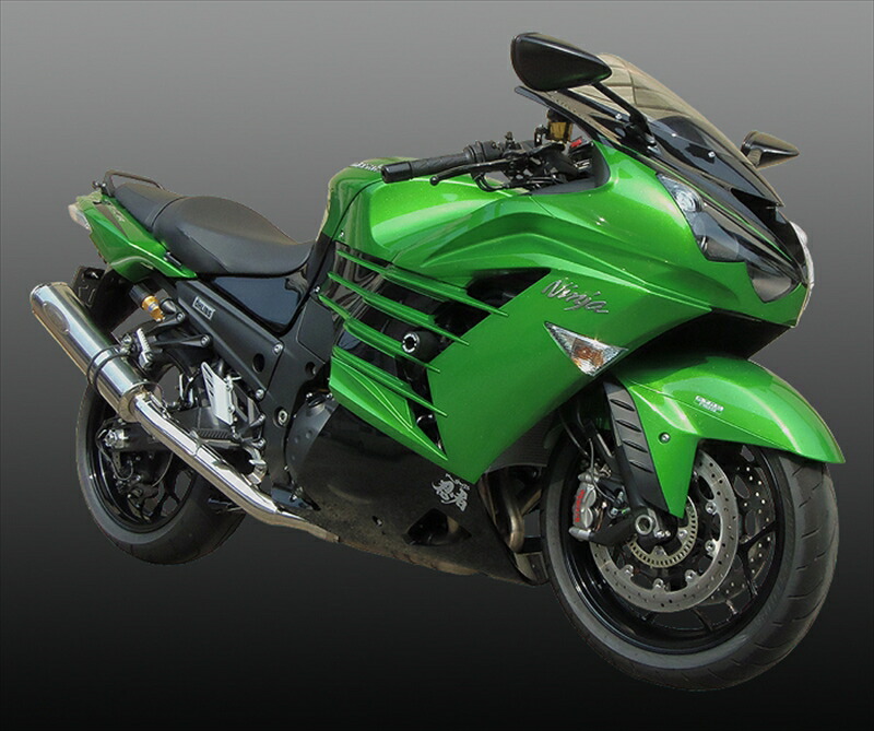 マフラー ZEEX S/Oワンテール ポリッシュチタン φ100X450 ZX-14RT23-K031-0417 4548664933549取寄品｜バイク用品はとやグループ2号店 51,237円
