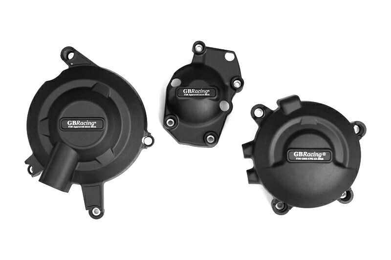 バイクパーツ ジービーレーシング エンジンカバーセット3点 -GBR EC-D675R-2013-SET 4548664949397 TRIUMPH DAYTONA675/R 13-16・STREETTRIPLE765/S/R/RS 17-19