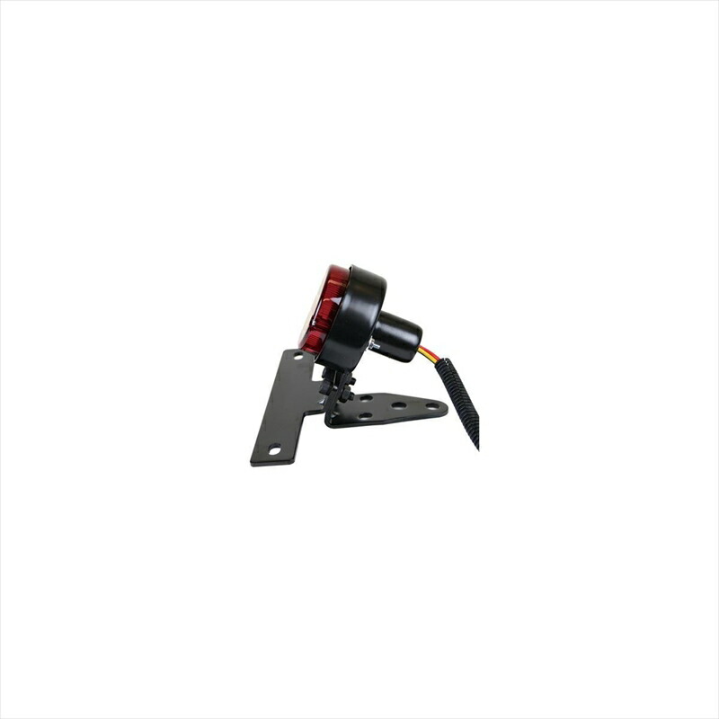 バイクパーツ 電装系 グッズ ビンテージラウンドテール ブラック 62-21512A 4548664958351 汎用