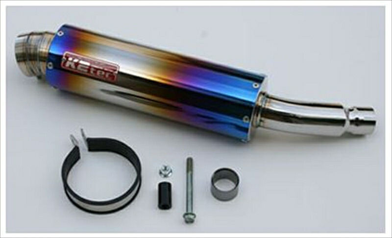 バイクパーツK2-TEC(ケイツーテック) ニトロチタンスリップオンマフラー 3Pタイプex25k-3pti4548916076352|バイク用品はとやグループ2号店