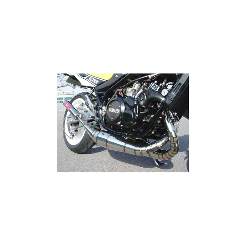 バイクパーツ マフラー ケイツーテック 鏡面ステンレスチャンバー TYPE-2 rz125-bsus 4548916077076 RZ125 前期・後期（YPVS付）