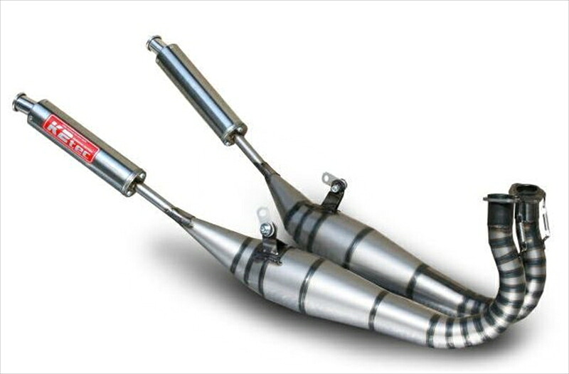 バイクパーツ K2-TEC(ケイツーテック) STDステンレスチャンバー TYPE-2 kr1-2sus 4548916077151