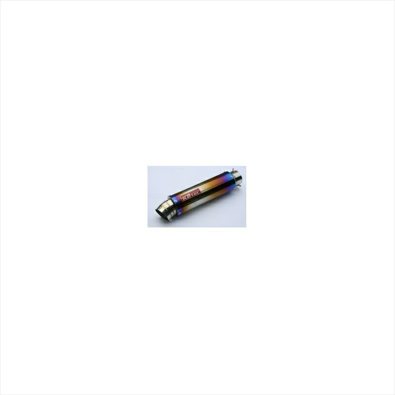 バイクパーツ マフラー ケイツーテック GPスタイル STDチタンサイレンサー 3ピース gps3p-42t6b6 4548916080632 420mm/φ100/60.5/ バンド止めタイプ