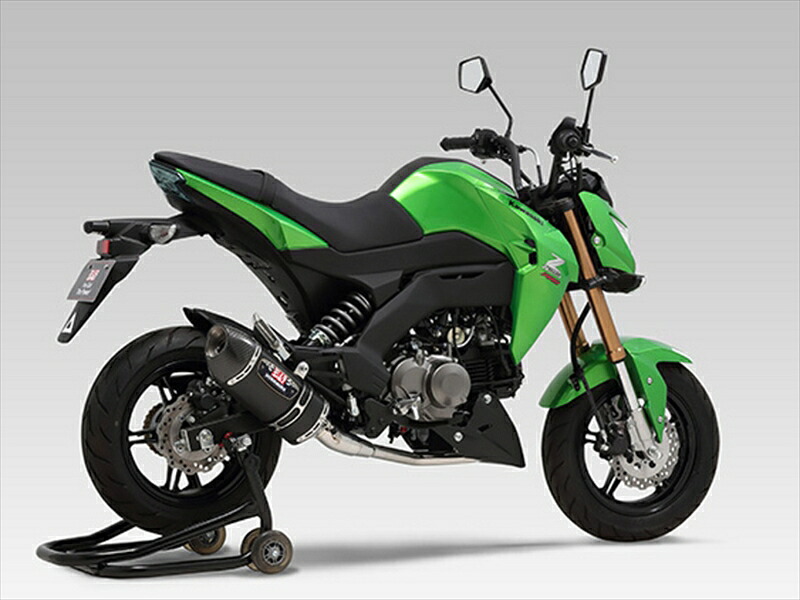 バイクパーツYOSHIMURA(ヨシムラ) 機械曲R-77Sサイクロン SMC 110A-202-51204571463839026Z125PRO|バイク用品はとやグループ2号店