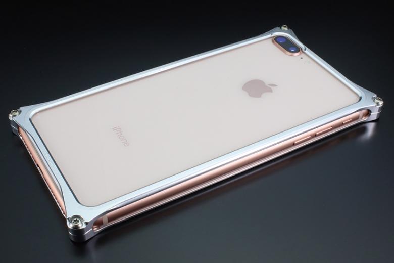 アクセサリー ソリッドバンパー シルバー iPhone8Plus/7Plus GI-412S42432 4522285424327取寄品｜バイク用品はとやグループ2号店