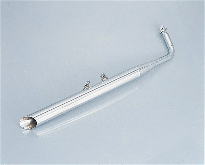 マフラー スラッシュカットマフラー メッキ JAZZ 103-54-1080-20 4990852119837 取寄品