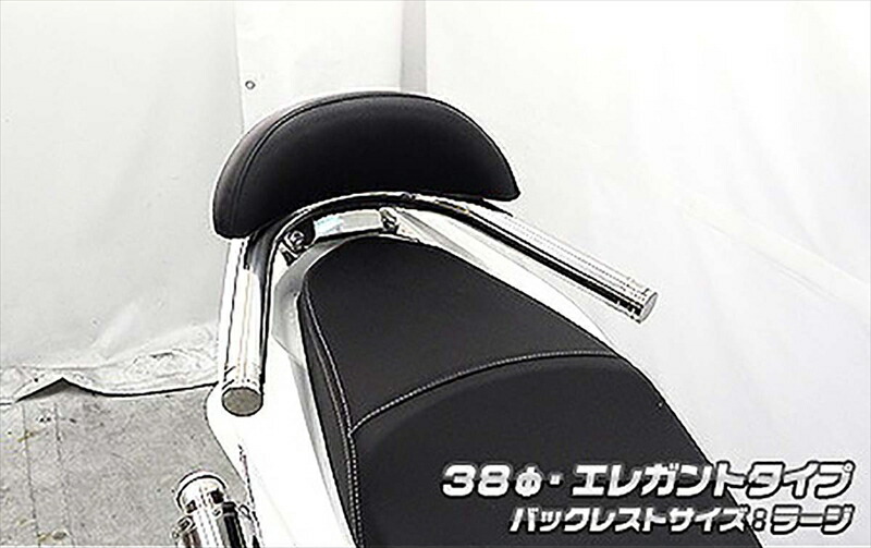バイクパーツ WIRUSWIN(ウイルズウィン) Bレスト付タンデムバー ELG/38/L 273-02-12A 4548916413157