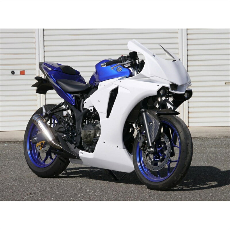 バイクパーツ 外装 サイタニヤファクトリー フルカウル/ストリート/白ゲル R1タイプ 3Y14R25FCS1-W1 4548916761494 YZF-R25 クィックファスナー仕様
