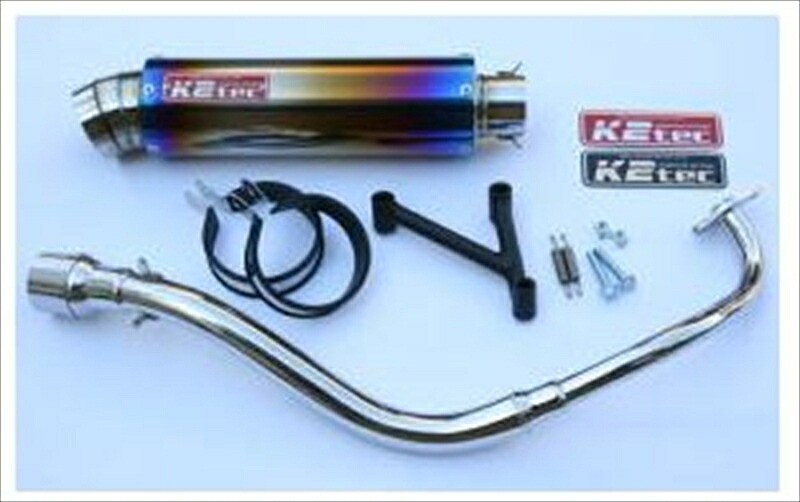 バイクパーツ K2-TEC(ケイツーテック) GP-R STDチタン 3ピースタイプ pcx150-gps3-ti 4548916966370 38,947円