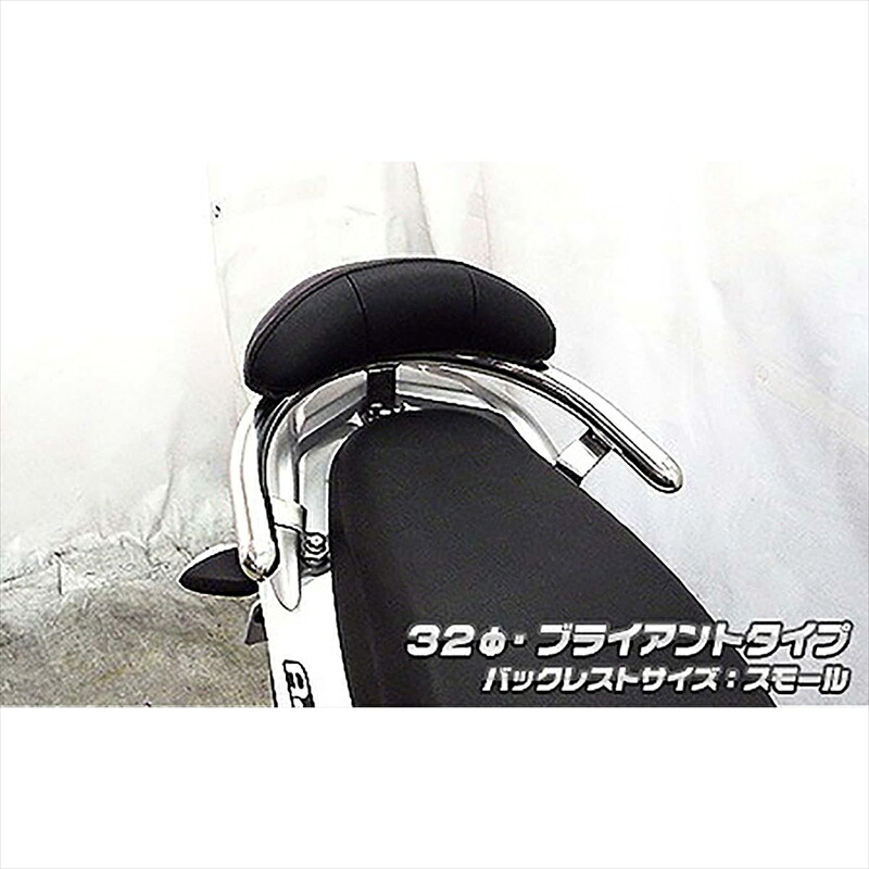 バイクパーツ 外装 ウイルズウィン Bレスト付タンデムバー BRY/32/S 1623-11-51 4549950059837 アドレス110 CE47A
