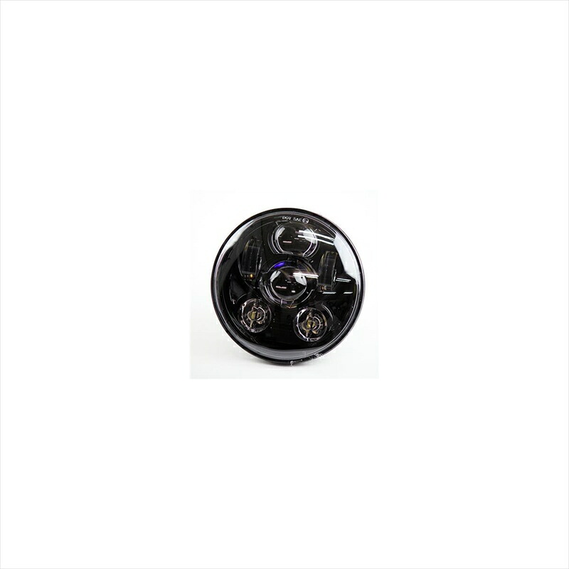 バイクパーツ 電装系 グッズ LEDヘッドライトユニット G6-00159 4549950526353 5-3/4インチ プロジェクター